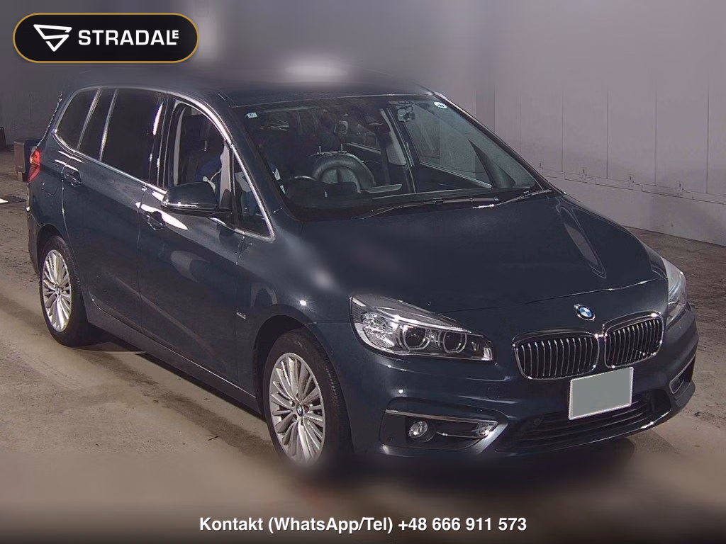 BMW 2 SERIES 5D 218D GRAN TOURER LUXURY 2016, aukcja z Japonii, zdjęcie 1