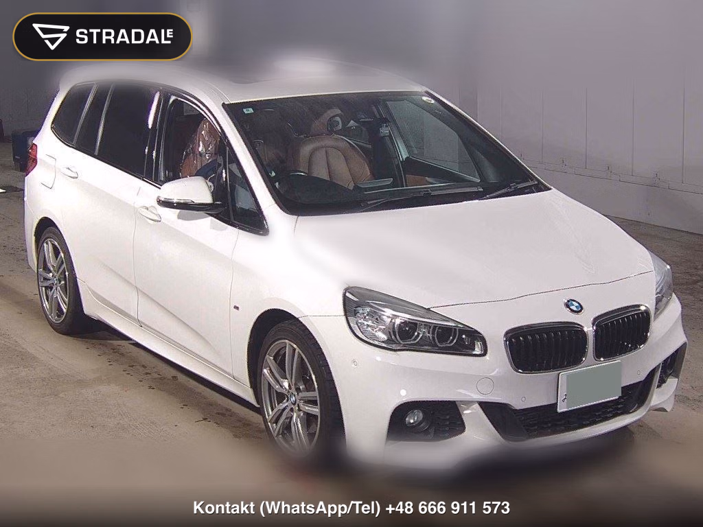 BMW 2 SERIES 5D 218I GRAN TOURER M-SPORT 2016, aukcja z Japonii, zdjęcie 1