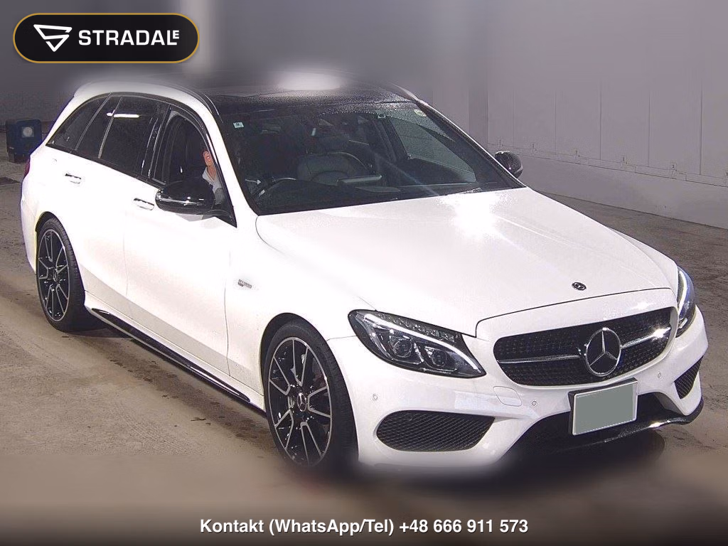 MERCEDES AMG C-CLASS STATIONWAGON 4WD C43 4MATIC STATIONWAGON 2016, aukcja z Japonii, zdjęcie 1