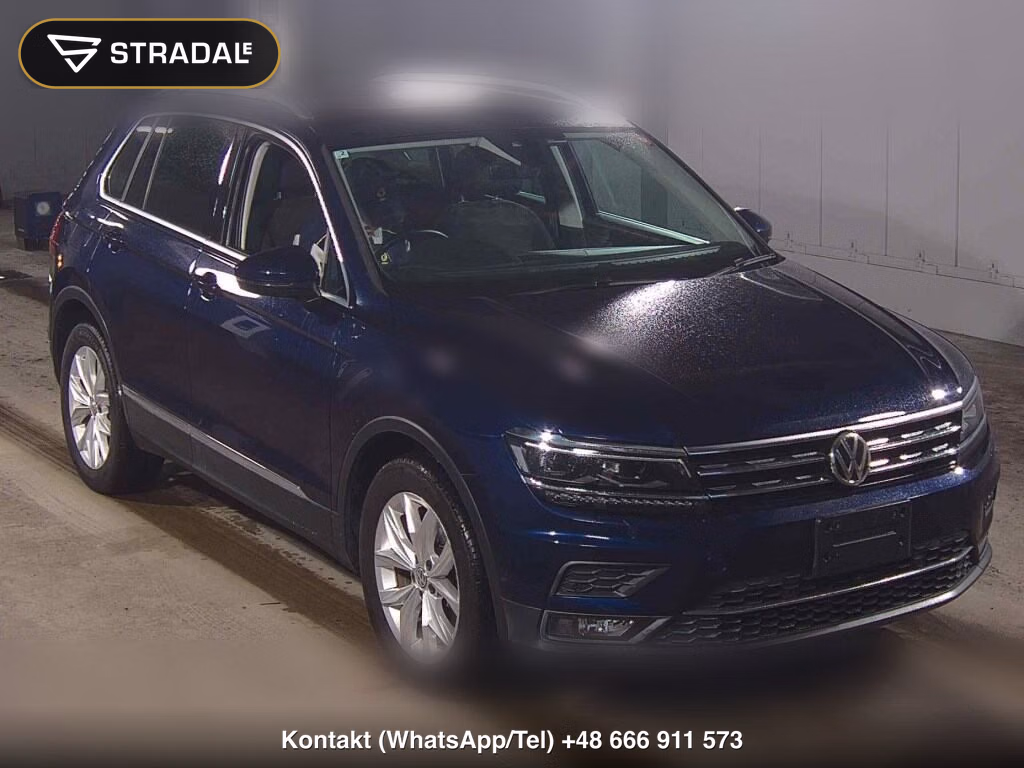 VOLKSWAGEN TIGUAN 4WD TDI 4MOTION R-LINE 2019, aukcja z Japonii, zdjęcie 1