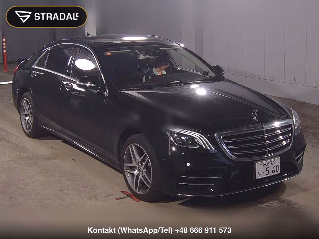 MERCEDES BENZ S-CLASS 4D 4WD S560 4MATIC LONG 2017, aukcja z Japonii, zdjęcie 1