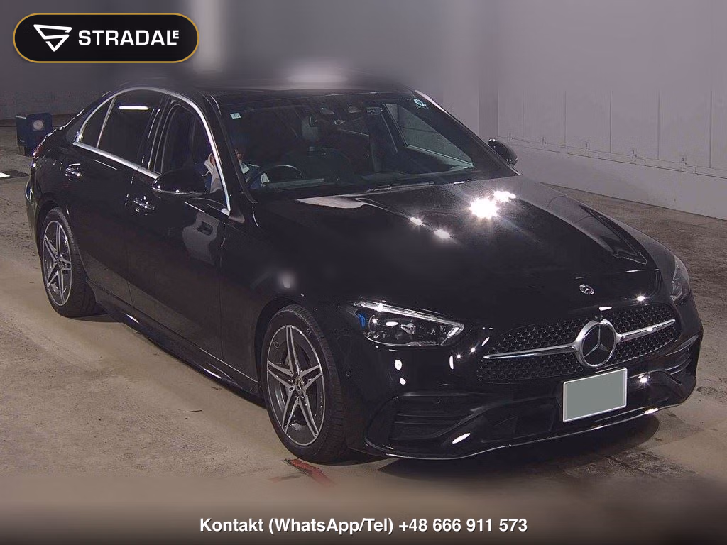 MERCEDES BENZ C-CLASS 4D C200 AVANTGARDE AMG LINE 2022, aukcja z Japonii, zdjęcie 1