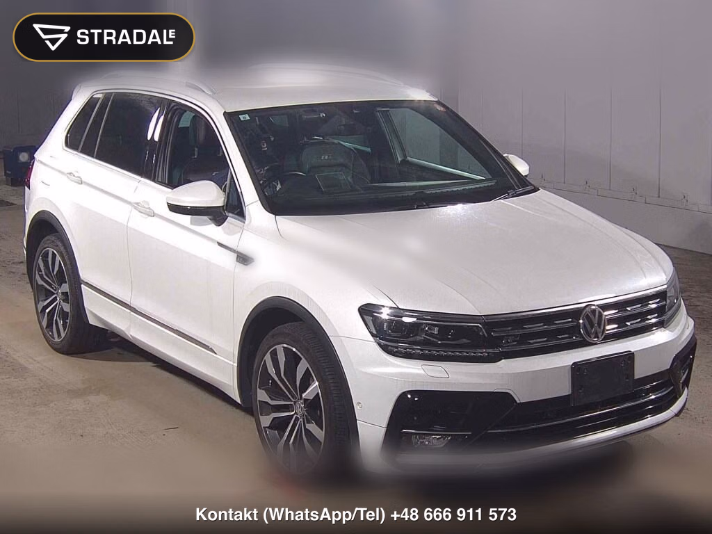 VOLKSWAGEN TIGUAN 4WD TDI 4MOTION R-LINE 2019, aukcja z Japonii, zdjęcie 1