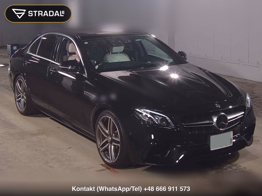 MERCEDES AMG E-CLASS 4D 4WD E63 4MATIC+ 2018, aukcja z Japonii, zdjęcie 1