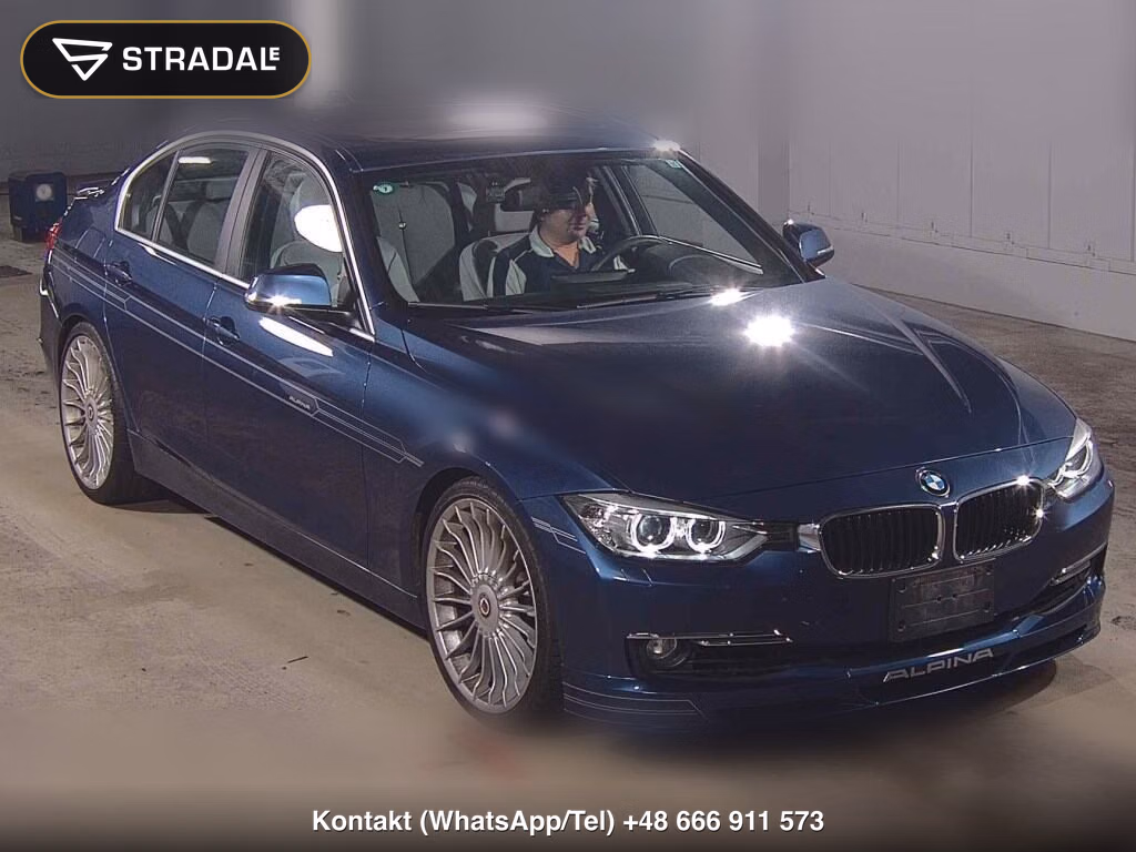 BMW ALPINA B3 4D BITURBO LIMOUSINE 2013, aukcja z Japonii, zdjęcie 1
