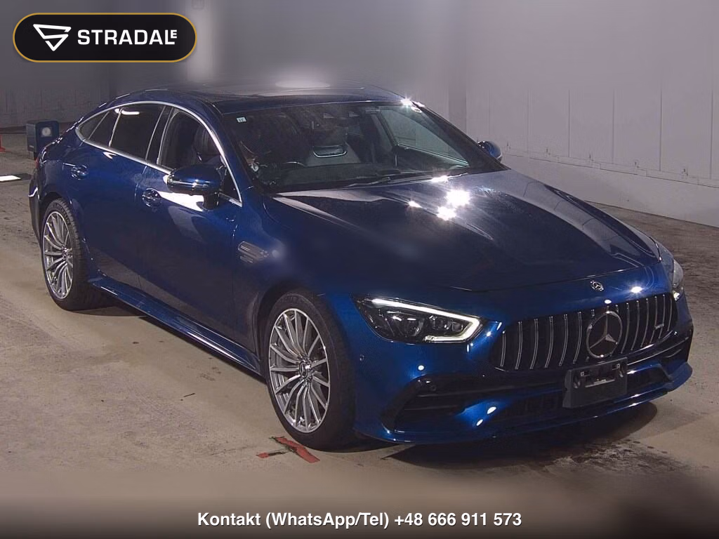 MERCEDES AMG GT 5D 4WD 43 4MATIC PLUS ISG MODEL AMG CONTROL PLU 2019, aukcja z Japonii, zdjęcie 1