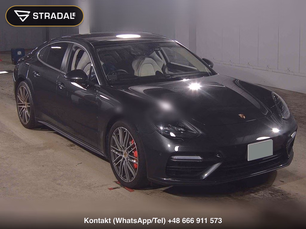 PORSCHE PANAMERA 5D 4WD TURBO 2018, aukcja z Japonii, zdjęcie 1