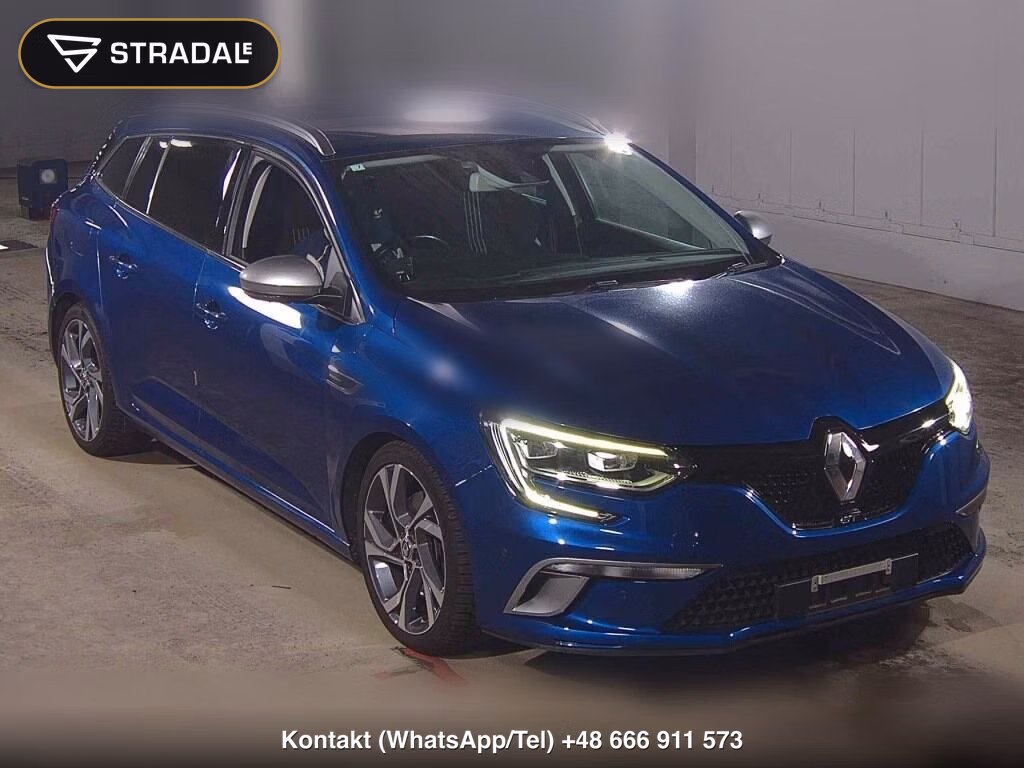 RENAULT MEGANE 5D SPORT TOURER GT 2018, aukcja z Japonii, zdjęcie 1
