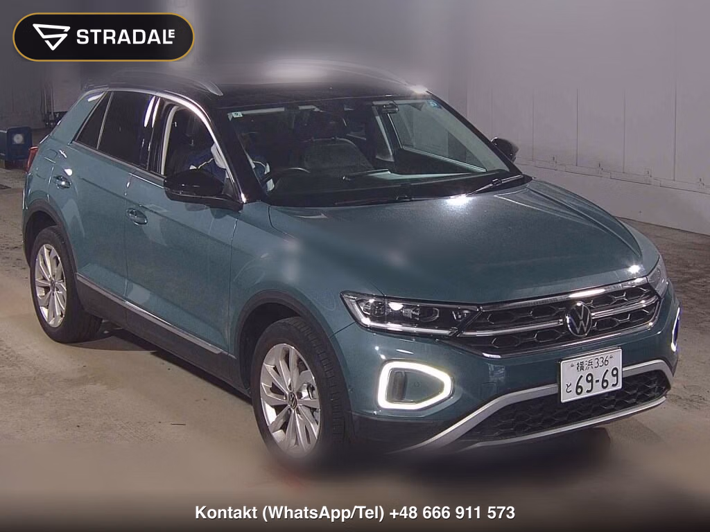VOLKSWAGEN T-ROC TSI STYLE 2022, aukcja z Japonii, zdjęcie 1