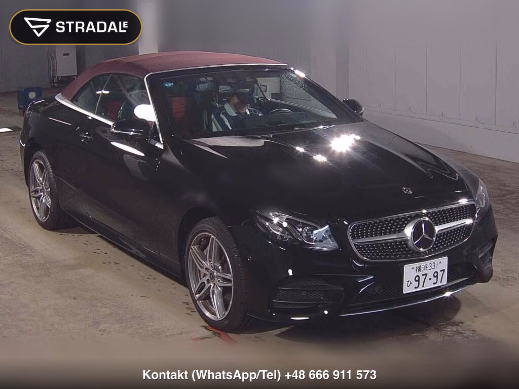 MERCEDES BENZ E-CLASS OP 4WD E400 4MATIC CABRIOLET SPORTS 2018, aukcja z Japonii, zdjęcie 1