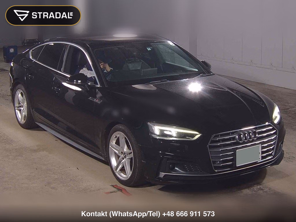 AUDI A5 SPORTBACK 2.0TFSI SPORT 2018, aukcja z Japonii, zdjęcie 1