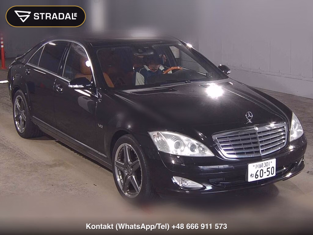 MERCEDES BENZ S-CLASS 4D S600 LONG 2006, aukcja z Japonii, zdjęcie 1