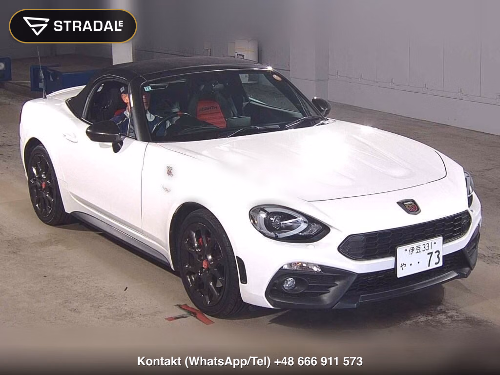ABARTH 124 SPIDER BASE GRADE 2016, aukcja z Japonii, zdjęcie 1