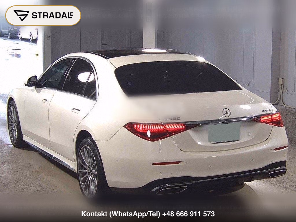 MERCEDES BENZ S-CLASS 4D 4WD S580 4MATIC ISG MODEL, miniaturka 3