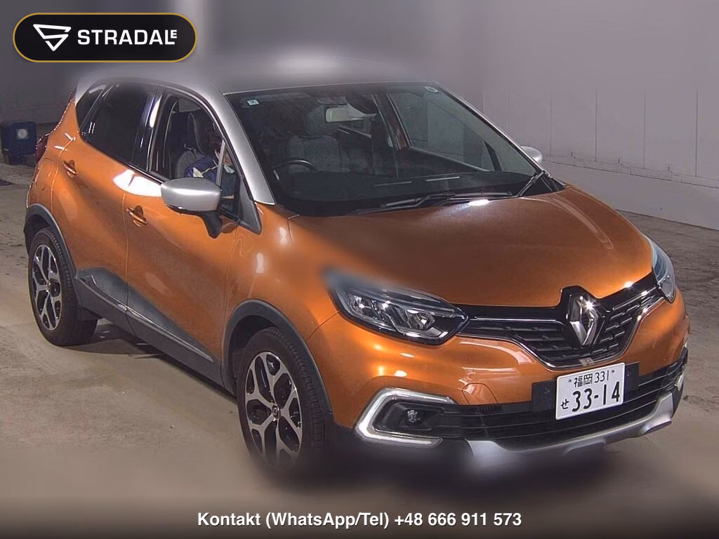 RENAULT CAPTUR INTENSE 2018, aukcja z Japonii, zdjęcie 1
