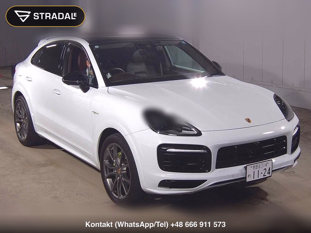 PORSCHE CAYENNE COUPE 4WD E-HYBRID 2021, aukcja z Japonii, zdjęcie 1
