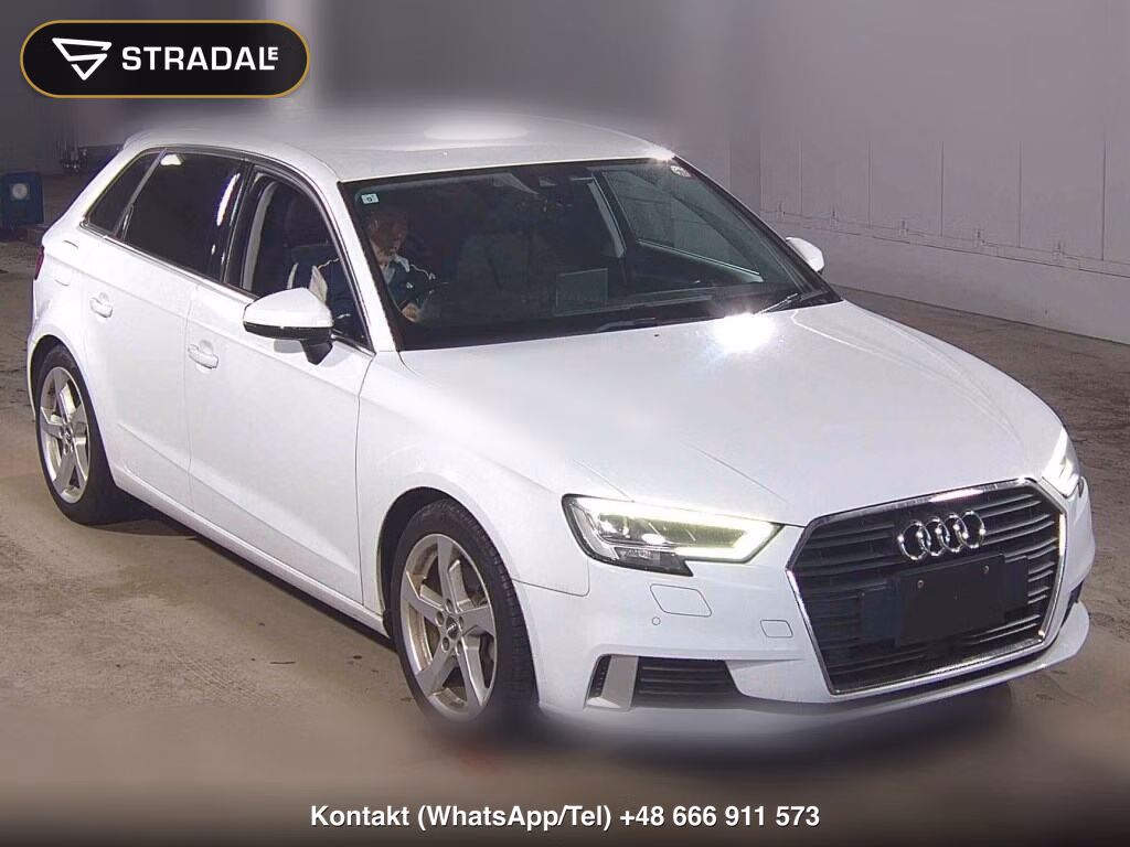 AUDI A3 5D SPORTS BACK 1.4TFSI SPORTS 2017, aukcja z Japonii, zdjęcie 1