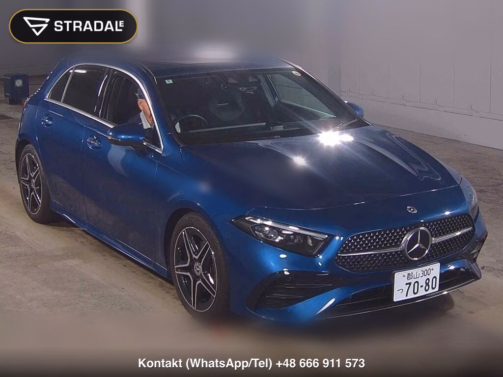 MERCEDES BENZ A-CLASS A200D AMG LINE 2024, aukcja z Japonii, zdjęcie 1