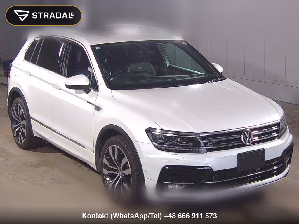 VOLKSWAGEN TIGUAN 4WD TDI 4MOTION R-LINE 2019, aukcja z Japonii, zdjęcie 1