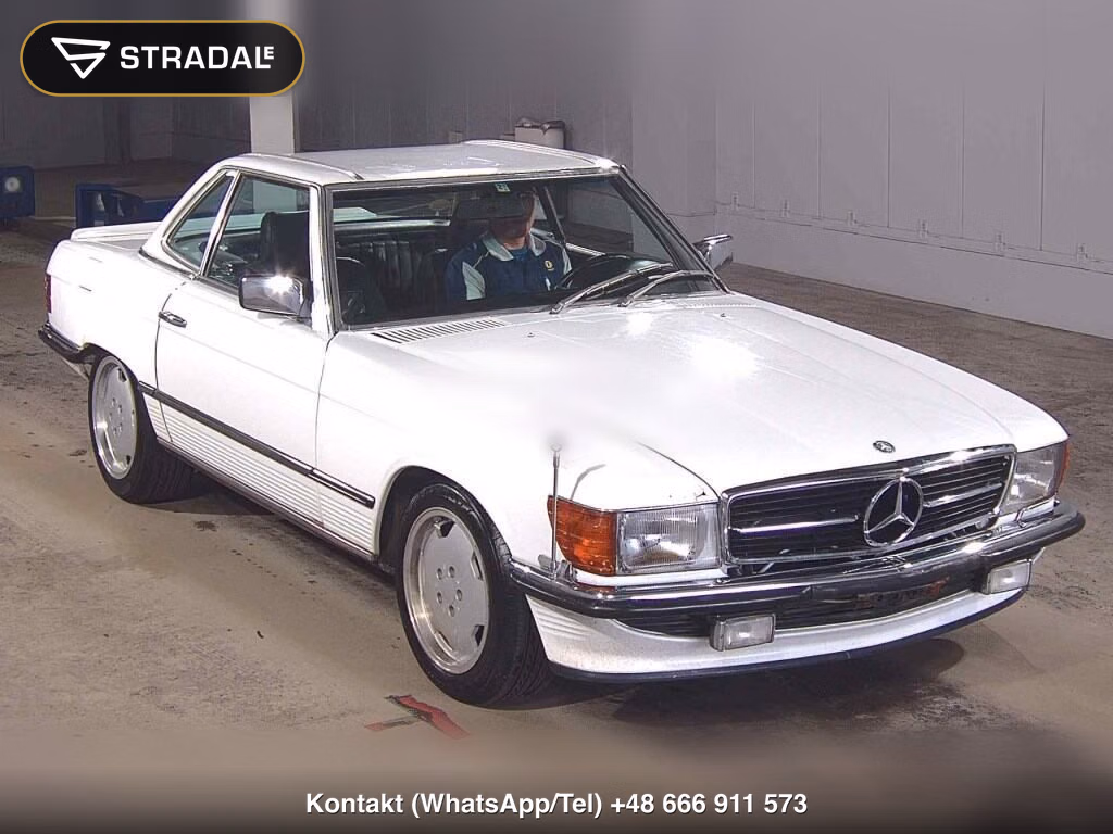 MERCEDES BENZ SL OP 500SL 1983, aukcja z Japonii, zdjęcie 1