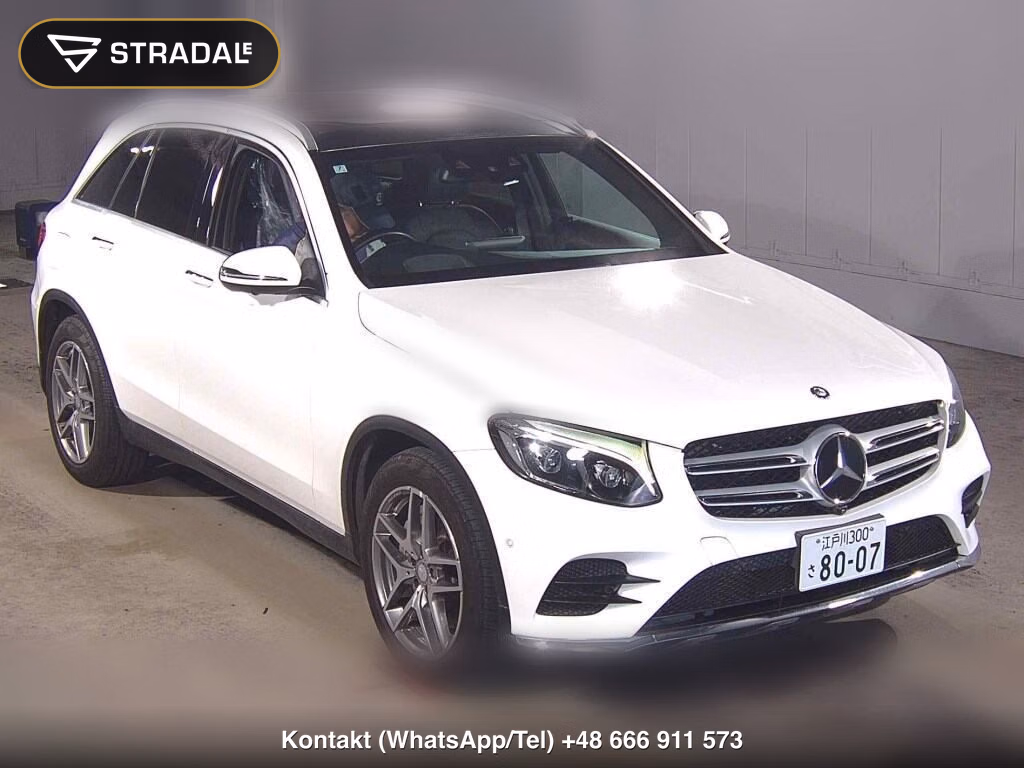 MERCEDES BENZ GLC-CLASS 4WD GLC250 4MATIC SPORTS (LEATHER VERSION) 2016, aukcja z Japonii, zdjęcie 1