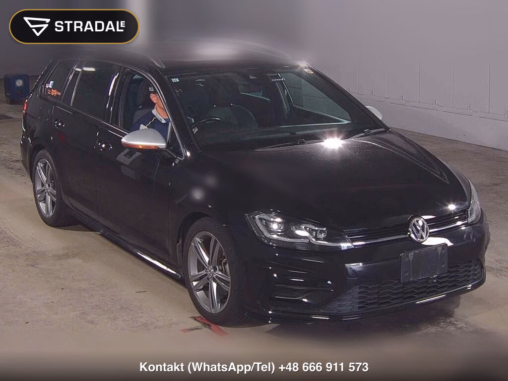 VOLKSWAGEN GOLF VARIANT TSI R-LINE 2019, aukcja z Japonii, zdjęcie 1