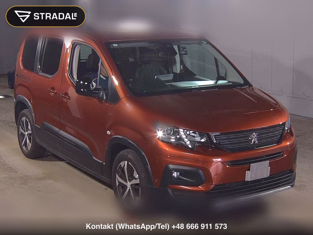 PEUGEOT RIFTER GT 2021, aukcja z Japonii, zdjęcie 1