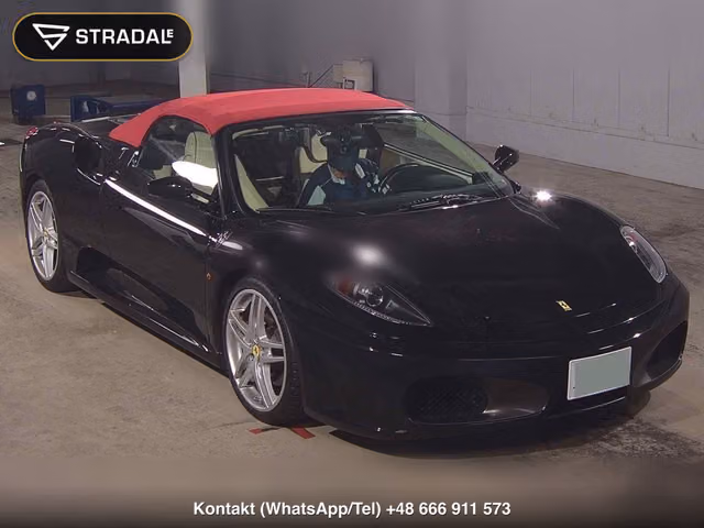 FERRARI F430 SPIDER F1 2008, samochód z aukcji Japonii