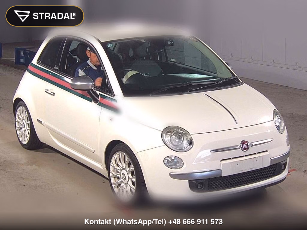 FIAT 500 BY GUCCI 2011, aukcja z Japonii, zdjęcie 1