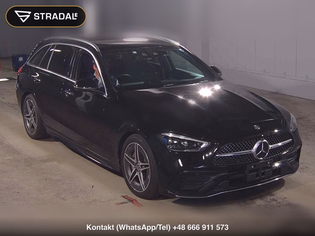 MERCEDES BENZ C-CLASS STATIONWAGON C220D STATIONWAGON AVANTGARDE AMG LINE I 2023, aukcja z Japonii, zdjęcie 1