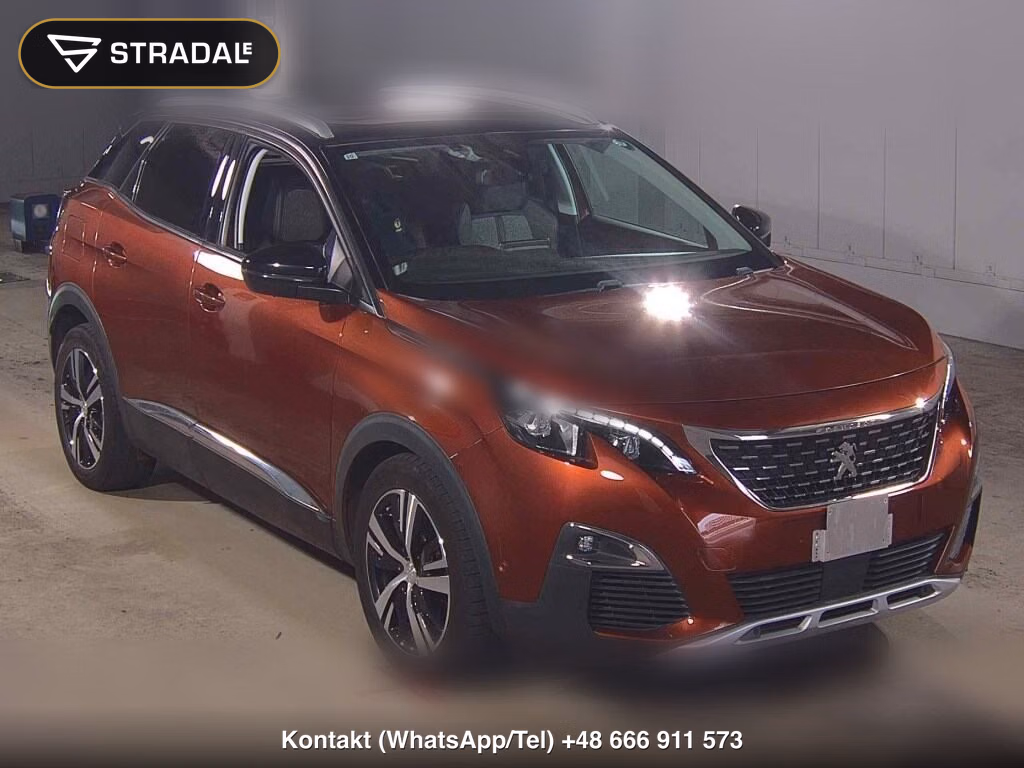 PEUGEOT 3008 ALLURE LED PACKAGE 2017, aukcja z Japonii, zdjęcie 1