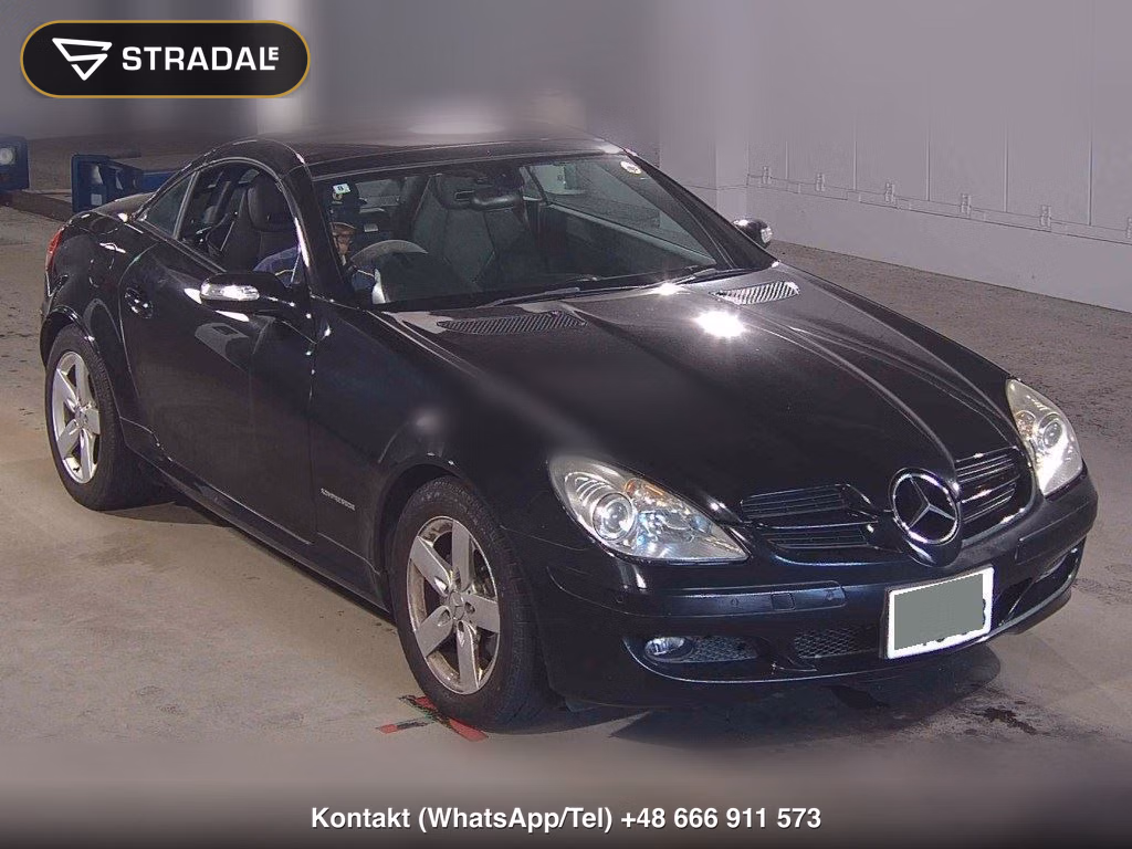MERCEDES BENZ SLK SLK200 KOMPRESSOR 2006, aukcja z Japonii, zdjęcie 1