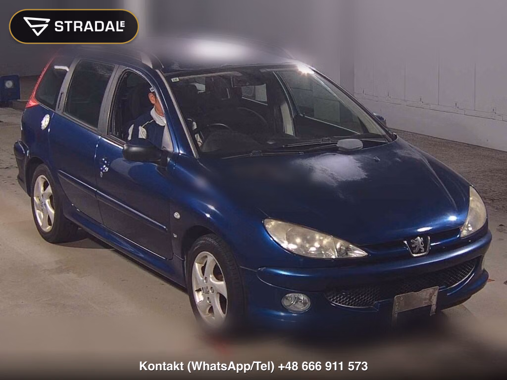 PEUGEOT 206 WG SW XS 2003, aukcja z Japonii, zdjęcie 1