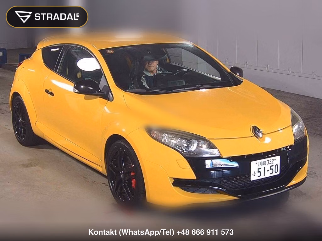 RENAULT MEGANE 3D RENAULT SPORT 2010, aukcja z Japonii, zdjęcie 1