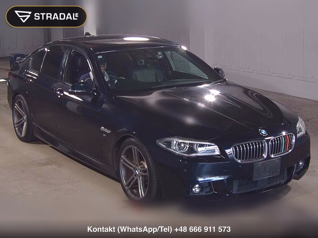 BMW 5 SERIES 4D 523D M-SPORT HI-LINE PACKAGE 2016, aukcja z Japonii, zdjęcie 1