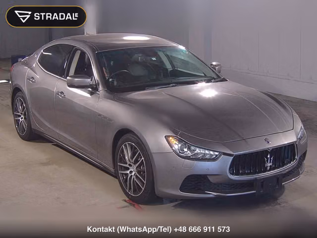 MASERATI GHIBLI 4D BASE GRADE 2015, samochód z aukcji Japonii